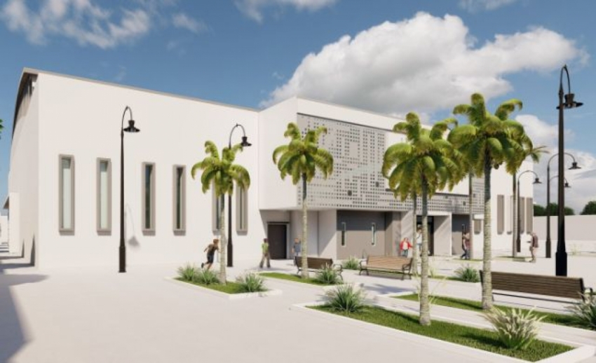 Construction d’une salle couverte omnisport à l’espace sportif Al Ghaba Al Khadra